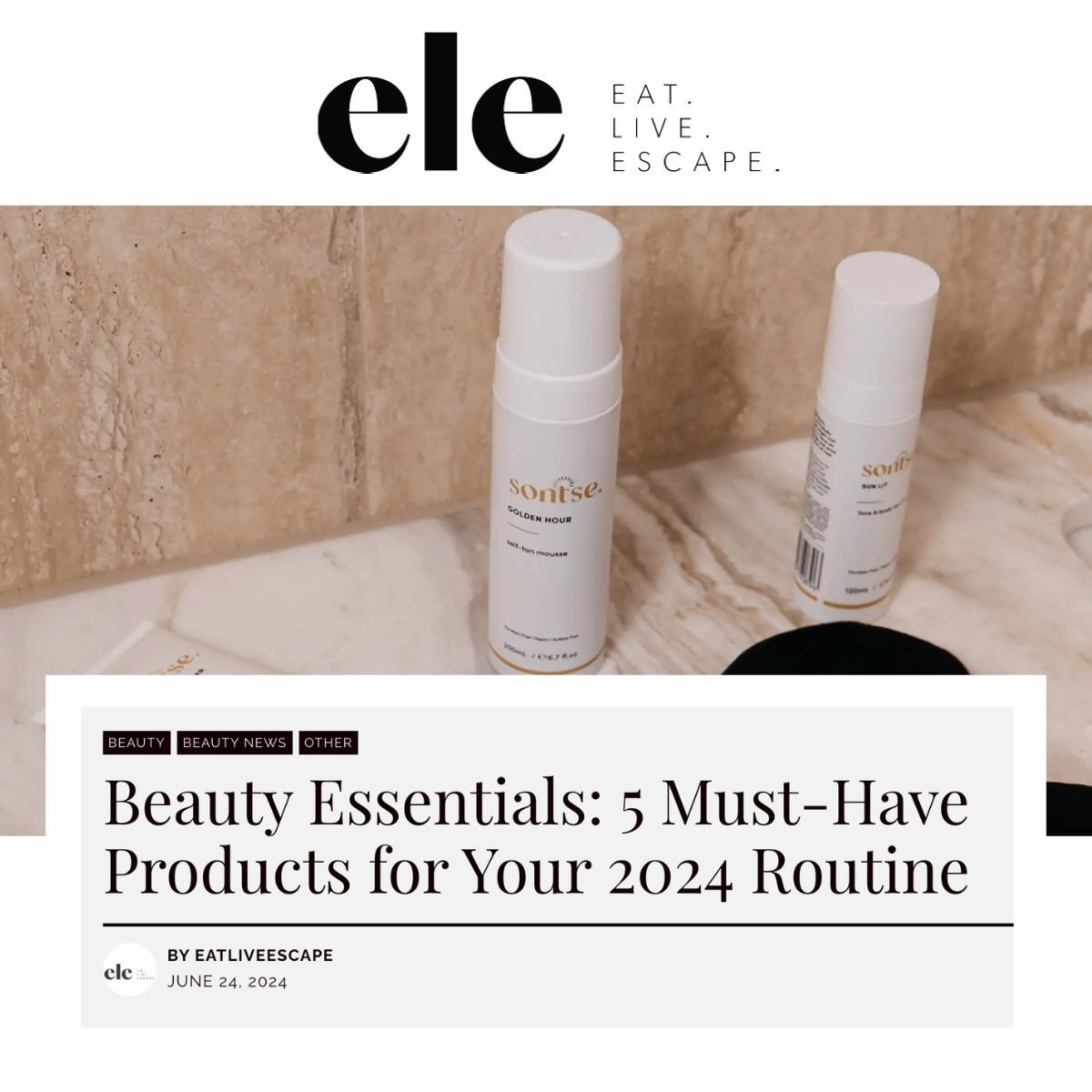 Beauty Essentials: 5 Must-Have Products for Your 2024 Routine - Sontse.