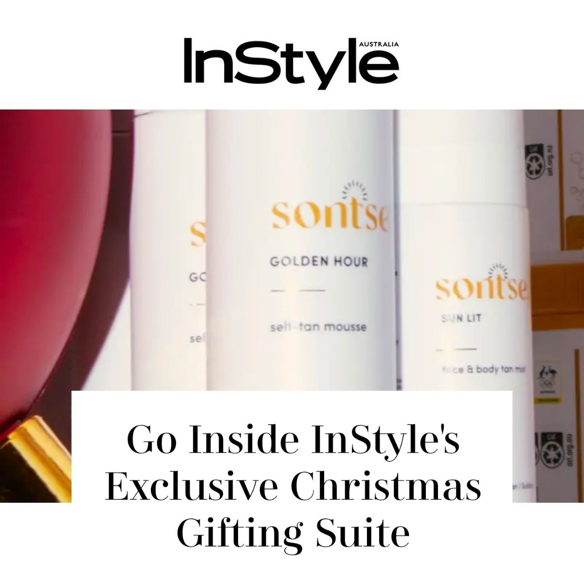 Go Inside InStyle's Exclusive Christmas Gifting Suite - Sontse.