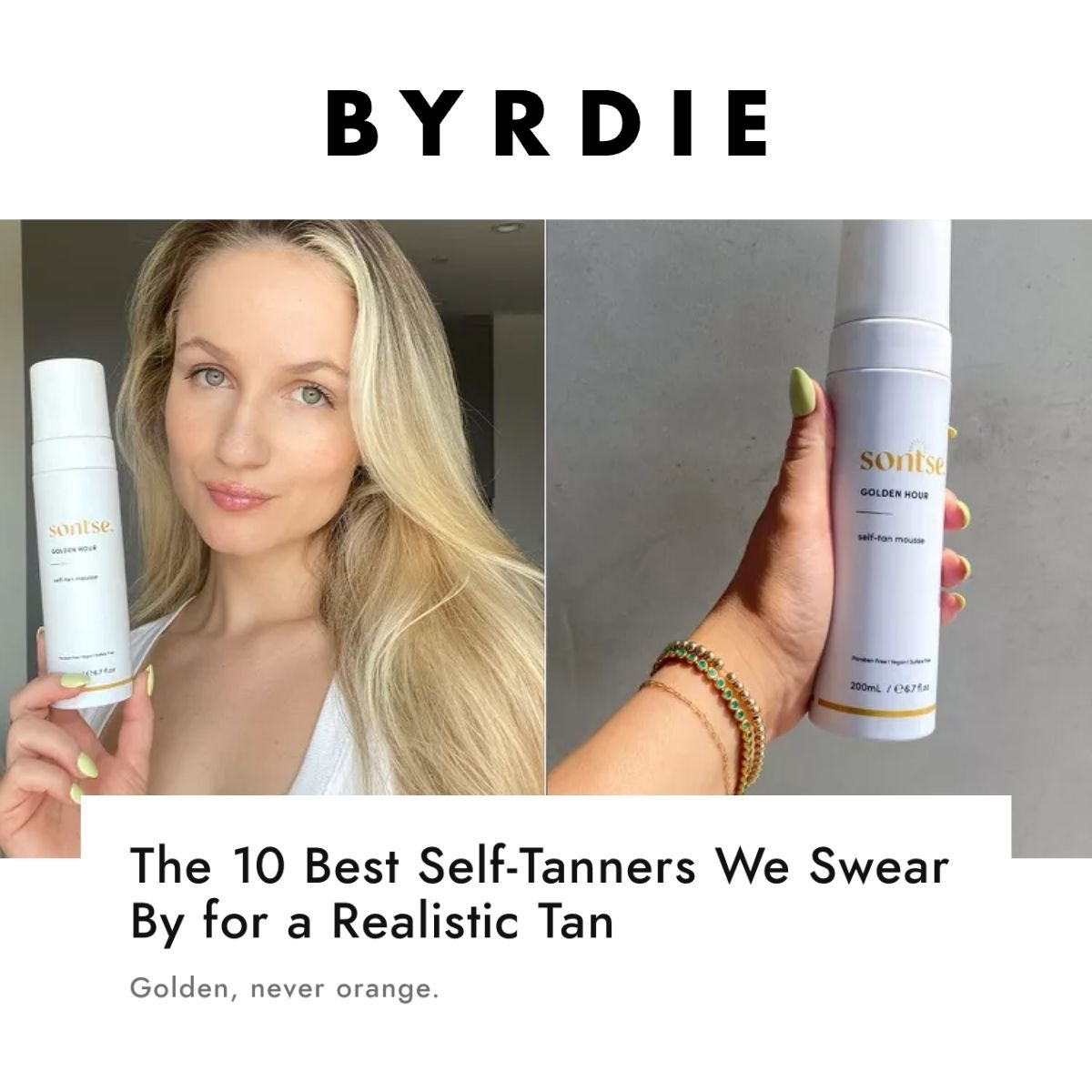 The 10 Best Self-Tanners We Swear By for a Realistic Tan - Sontse.