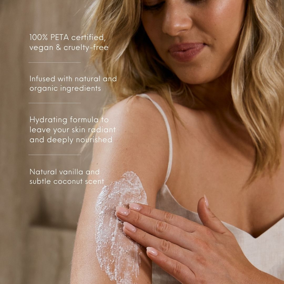 Crystal Clear Face & Body Scrub - Sontse. - best fake tan