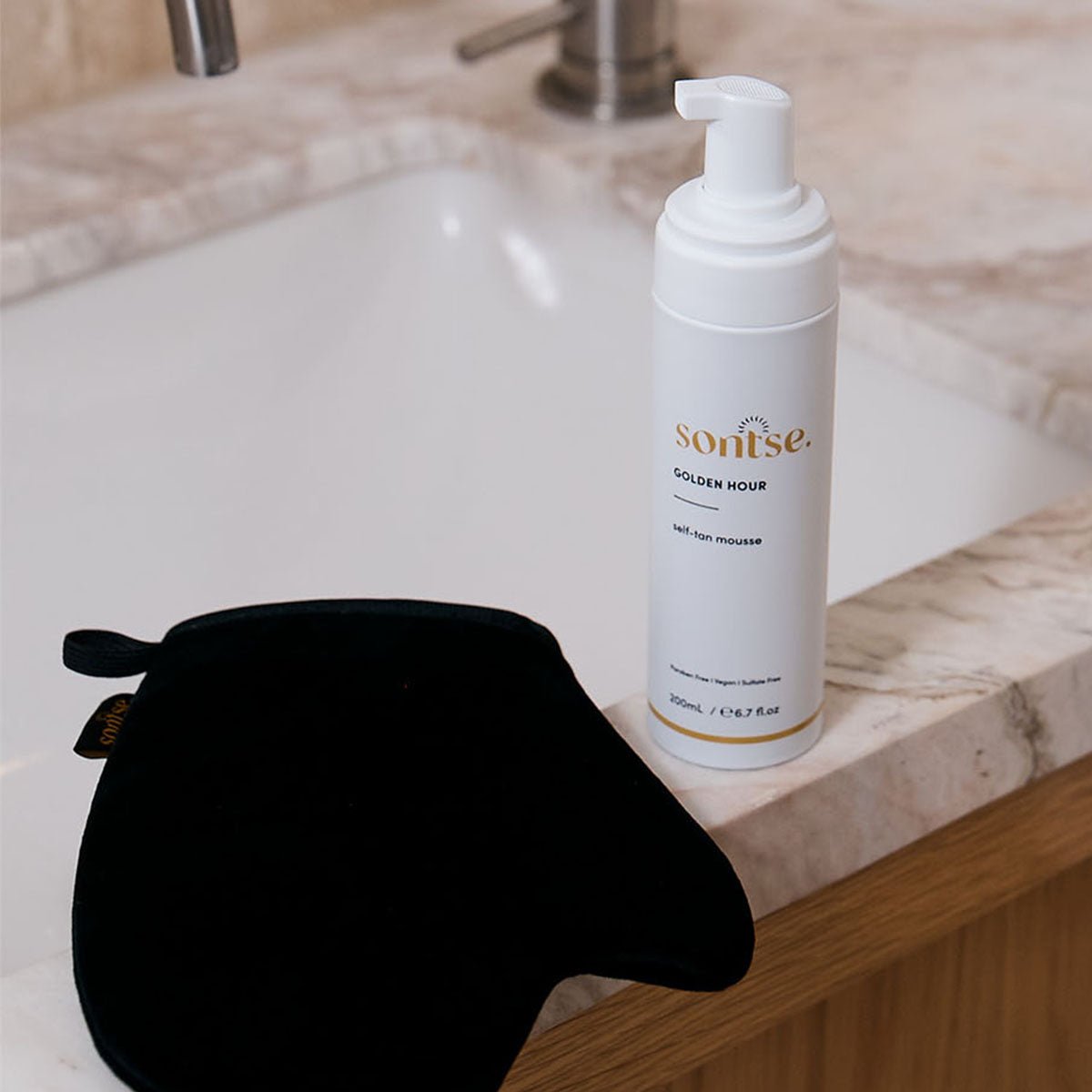 Golden Hour Self - Tan Mousse - Sontse. - best fake tan