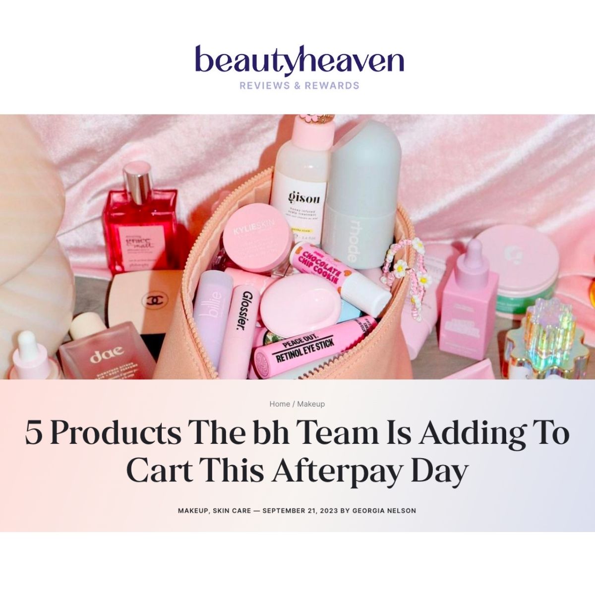 5 Products the BH Team is Adding to Cart this Afterpay Day