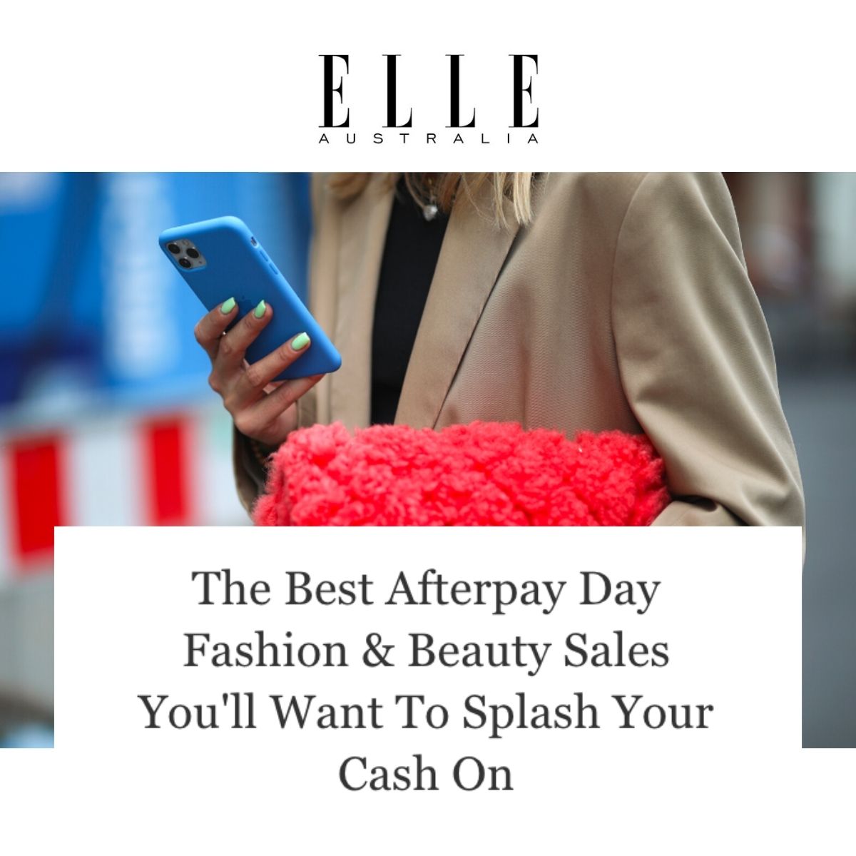 The Best Afterpay Day Fashion & Beauty Sales You'll Want To Splash Your Cash On