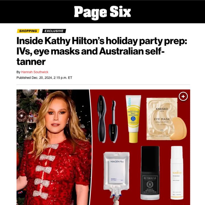 Inside Kathy Hilton’s holiday party prep: IVs, eye masks and Australian self-tanner - Sontse.