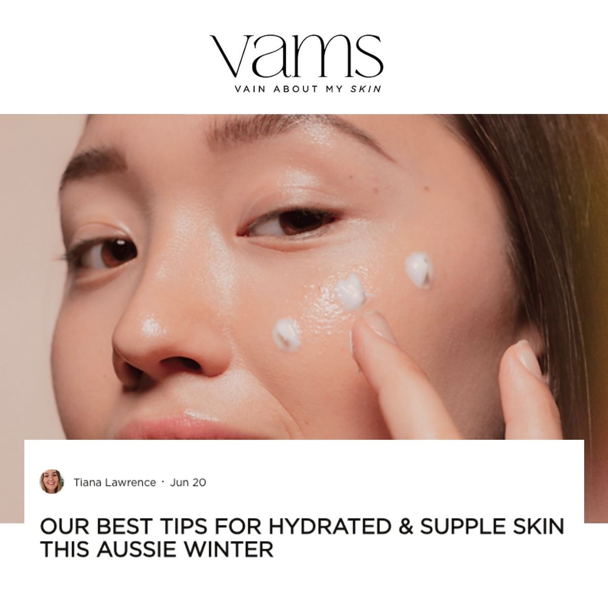 These Are Our Best Tips for Hydrated & Supple Skin This Aussie Winter